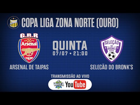 GRR Arsenal de Taipas x Seleção do Bronk's FS • Copa Liga Zona Norte (Ouro)