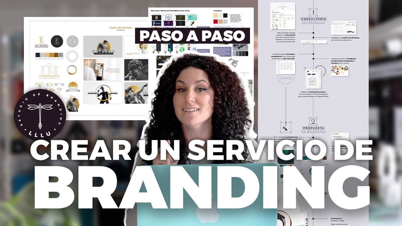 BRANDING ✏️ Cómo se diseña una marca, paso a paso Te comparto mi SERVICIO Y METODOLOGÍA en LLLU