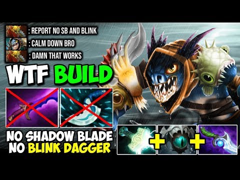 WTF BUILD IS BACK!!! [Slark] No Shadow Blade & Blink | EPIC Diffusal + Mjollnir Mega Comeback Dota 2
