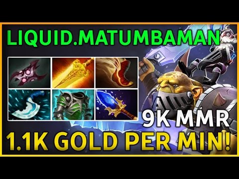 MATUMBAMAN - 9K Safe Lane Alchemist - 1.1K GPM! | Dota 2 VOD Full Game Pro Guide Gameplay