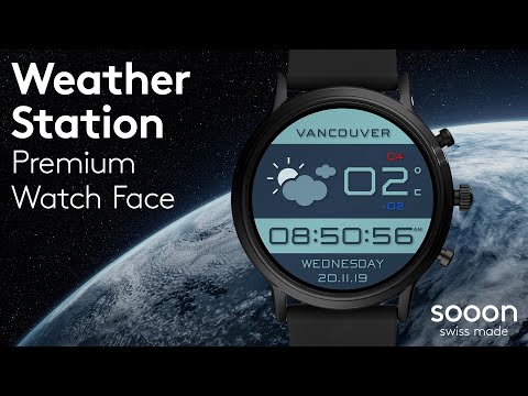 Weather Station Premium Watch  Video