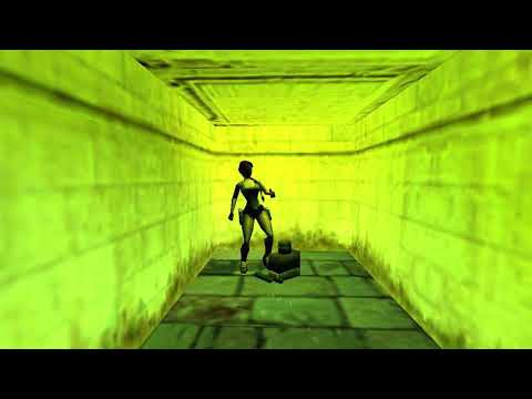 TRLE 2001.12.05 - The Hidden Garden 2, Emerald Lakes