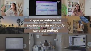 Uma semana na rotina de uma psicóloga: atendimentos & indo além deles | Sarah Cidrack