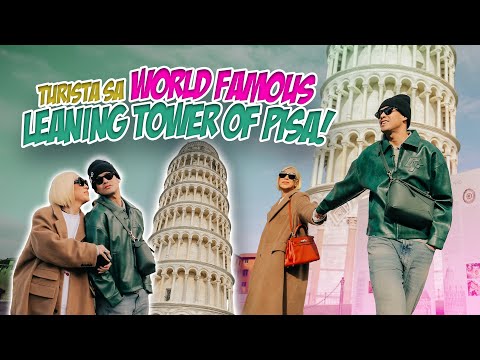 Turista sa World Famous Leaning Tower of Pisa | VICE GANDA
