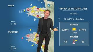 Illustration de l'actualité La météo de votre mardi 28 octobre 2025