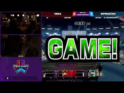 Tripoint Smash 255 - Losers Semifinals - Veka(Roy) Vs. SipMastah(Diddy Kong)