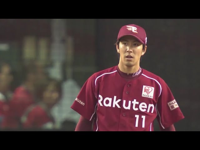 【7回裏】イーグルス・岸が負けられない試合で相手打線をわずか3安打ピッチング!! 2017/10/15 ローチケ CS パ 1st L-E