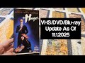 VHS DVD Blu Ray Update As Of 11 1 2025