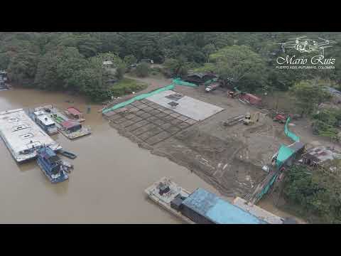 41 Rio Putumayo un vistazo a la construcción del Nuevo Muelle