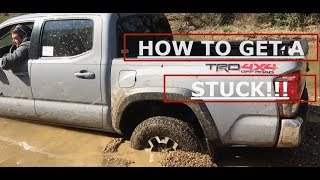 Getting a 2019 TRD Off Road Tacoma stuck - Crawl Control Test