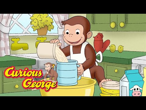 George Makes Bread 🐵 Curious George 🐵 Kids Cartoon 🐵 Kids Movies