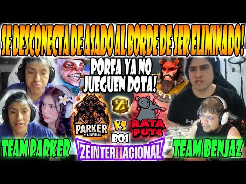 🤬BENJAZ vs PARKER RAGE QUIT ROAST ON THE BRINK OF BEING ELIMINATED-T.PARKER vs BENJAZ-ZEINTERNACI...