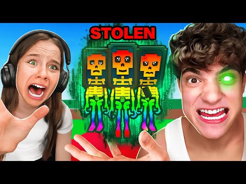 Using a VIRUS To Steal My Sister's Brainrots!