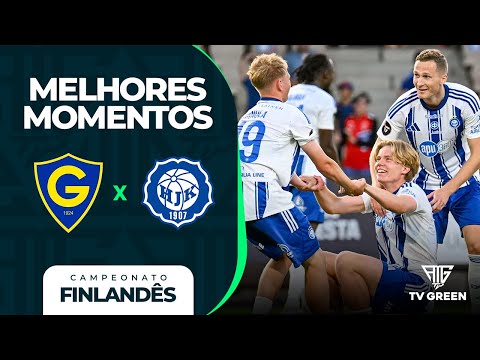 GNISTAN X HJK - CAMPEONATO FINLANDÊS - MELHORES MOMENTOS - TV GREEN