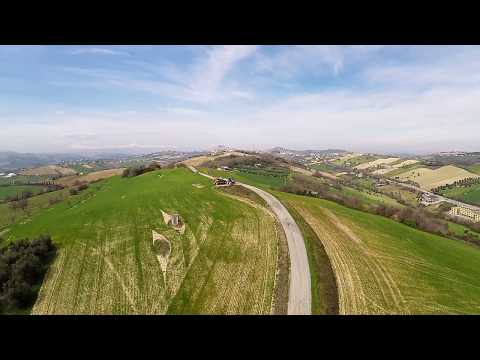 Panorama Fermo Porto San Giorgio con drone Typhoon G