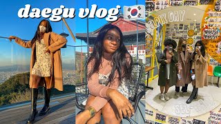 cafes, photobooths + friends in daegu, korea 🇰🇷 // black in korea travel VLOG + APRILSKIN GIVEAWAY