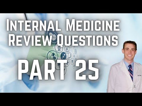 Internal Medicine Review Questions (Part 25) - CRASH! Medical Review Series