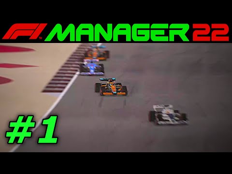 F1 Manager 2022 CAREER Part 1: Getting The Basics Down