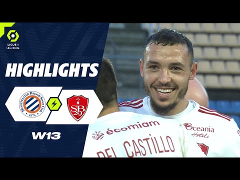 MONTPELLIER HÉRAULT SC - STADE BRESTOIS 29 (1 - 3) - Highlights - (MHSC - SB29) / 2023-2024