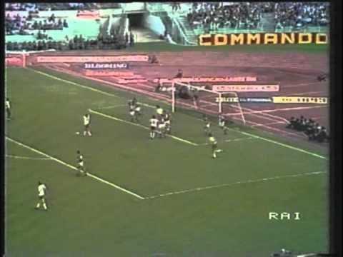 1984 October 24 AS Roma Italy 2 Wrexham Wales 0 Cup Winners Cup