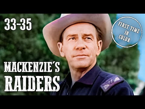 Mackenzie's Raiders Compilation Part 9 | Colorized | 4K | Western Series