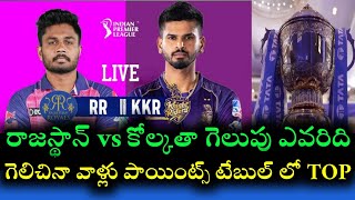 KKR vs RR IPL match preview and pitch report two teams playing 11 ||Cricnewstelugu
