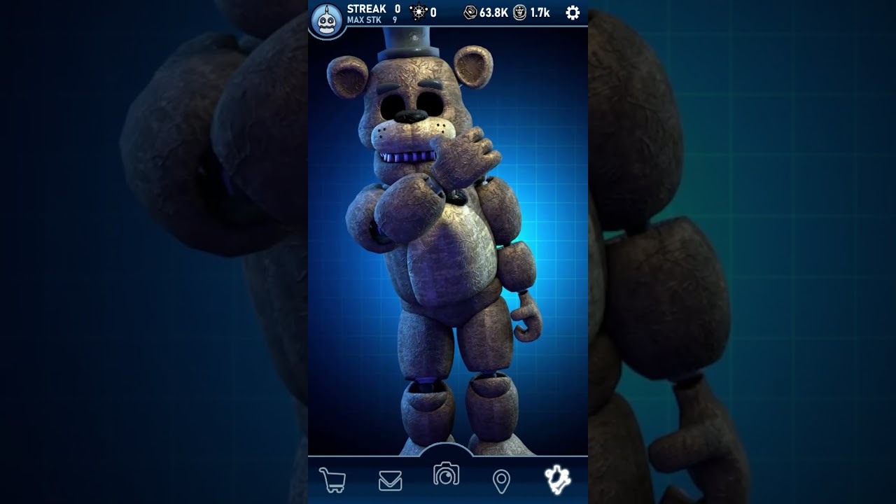 Classic Sinister Freddy FNAF AR Workshop Animation