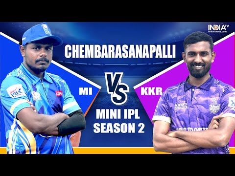 MINI IPL CHEMBARASANAPALLI SEASON 2  | #cricket  #live