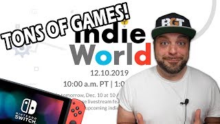 ALL The NEW Switch Games from Nintendo Direct Indie World!