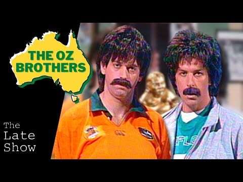 The Oz Brothers Worship Cricket Legend Boonie | The Late Show