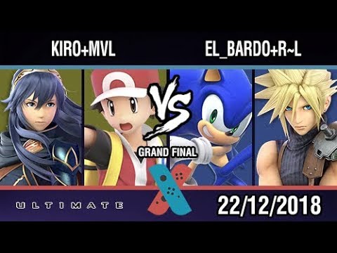 [SmashxRamboot Ultimate #1] Kiro+MVL Vs. El_Bardo+Robo~Luigi – Grand Finals