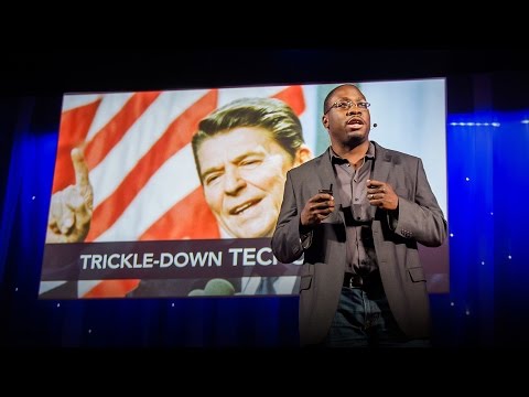 【TED】Jon Gosier: The problem with "trickle-down techonomics" (Jon Gosier: The problem with "trickle-down techonomics")