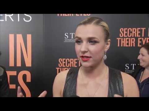 Secret in their Eyes: Maty Noyes Red Carpet Movie Premiere Interview | ScreenSlam