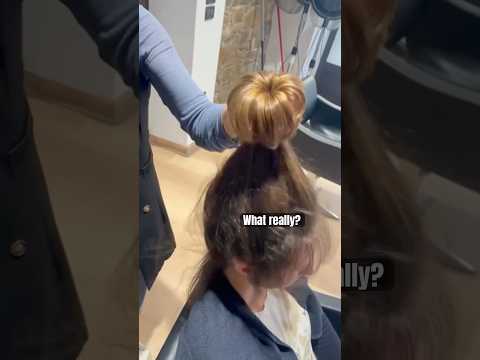 Easiest blowout hack #blowout #hairtutorial #haircare #hairhack