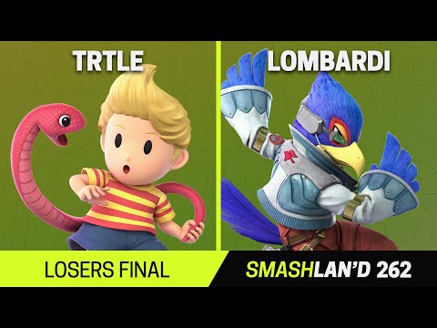 SmashLAN'd 262 Losers Final - Trtle (Lucas) vs Lombardi (Falco) - SSBU Tournament