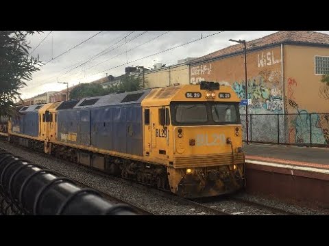 BL Class leads the Steel Train! BL29 & G525 lead the Down Long Island Steel Train at Highett