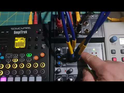mackie mix5 feedback loop and send and return tricks