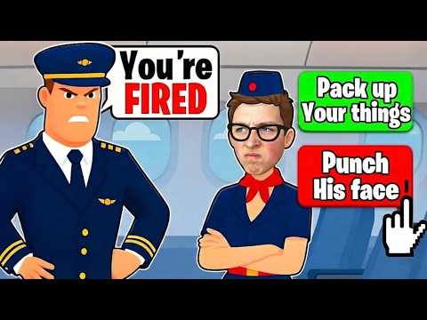 ONE HOUR of Being WORLDS WORST Flight Attendent!