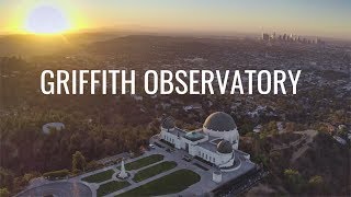 Griffith Observatory UAV UAS Aerial View DJI