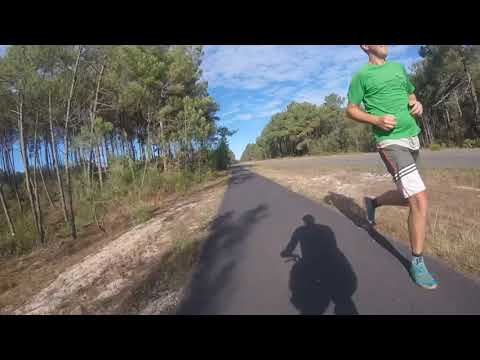 Ride from Slow Village Lacanau (Camping Le Tedey) to Lacanau Océan