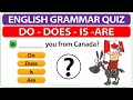 English Quiz Questions With DO DOES IS And ARE Learn English Grammar Woodward English