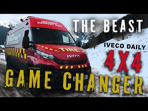 NEW IVECO DAILY 4x4 MOBILE TYRE VAN with SPEC LIFT!