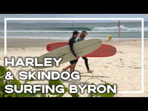 Harley Ingleby & Ben Skinner Longboard Byron Bay | Longboard-Surfen Australien | Reiselustig