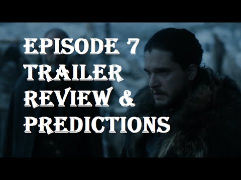 ゲーム・オブ・スローンズ シーズン6エピソード7予告編レビュー＆予想 (Game Of Thrones Season 6 Episode 7 Trailer Review & Predictions)