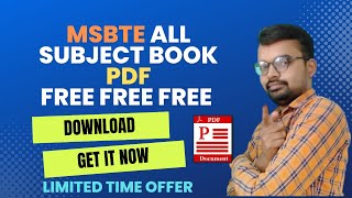 MSBTE All Subject Books PDF free Download | Msbte Books Download free | msbte new update #msbte