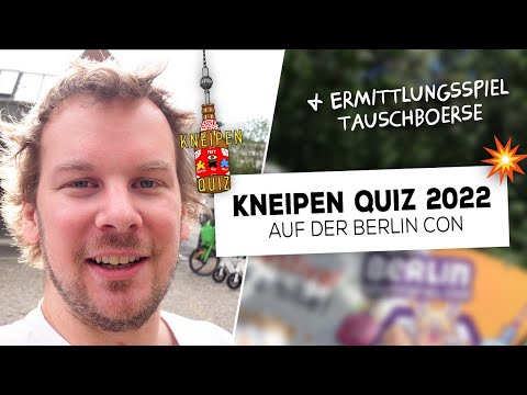 Unser Kneipenquiz auf der BerlinCon 😍 Macht Mit & Gewinnt!!