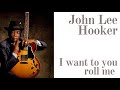 John Lee Hooker  I want to you roll me