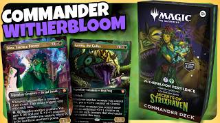 Abri o Deck Witherbloom Pestilence de Secrets of Strixhaven de Magic: The Gathering!