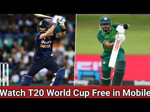 How to watch T20 World Cup 2021 live in Mobile. Watch T20 World Cup 2021 free from your mobile