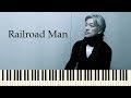 ♪ Ryuichi Sakamoto: Railroad Man (鉄道員) - Piano Tutorial